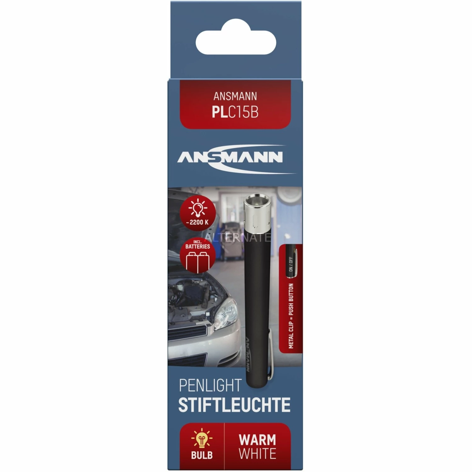 Taschenlampen Ansmann Profi-Stiftleuchte PLC15B, Taschenlampe (schwarz/silber) 7 Taschenlampen Ansmann Profi-Stiftleuchte PLC15B, Taschenlampe (schwarz/silber) – Bild 5