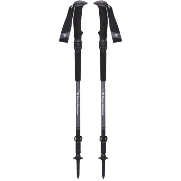 Trekkingstöcke Black Diamond Trekkingsstöcke Trail, Fitnessgerät (grau/schwarz, 1 Paar, 100-140 Cm) 4 Trekkingstöcke Black Diamond Trekkingsstöcke Trail, Fitnessgerät (grau/schwarz, 1 Paar, 100-140 Cm) – Bild 2