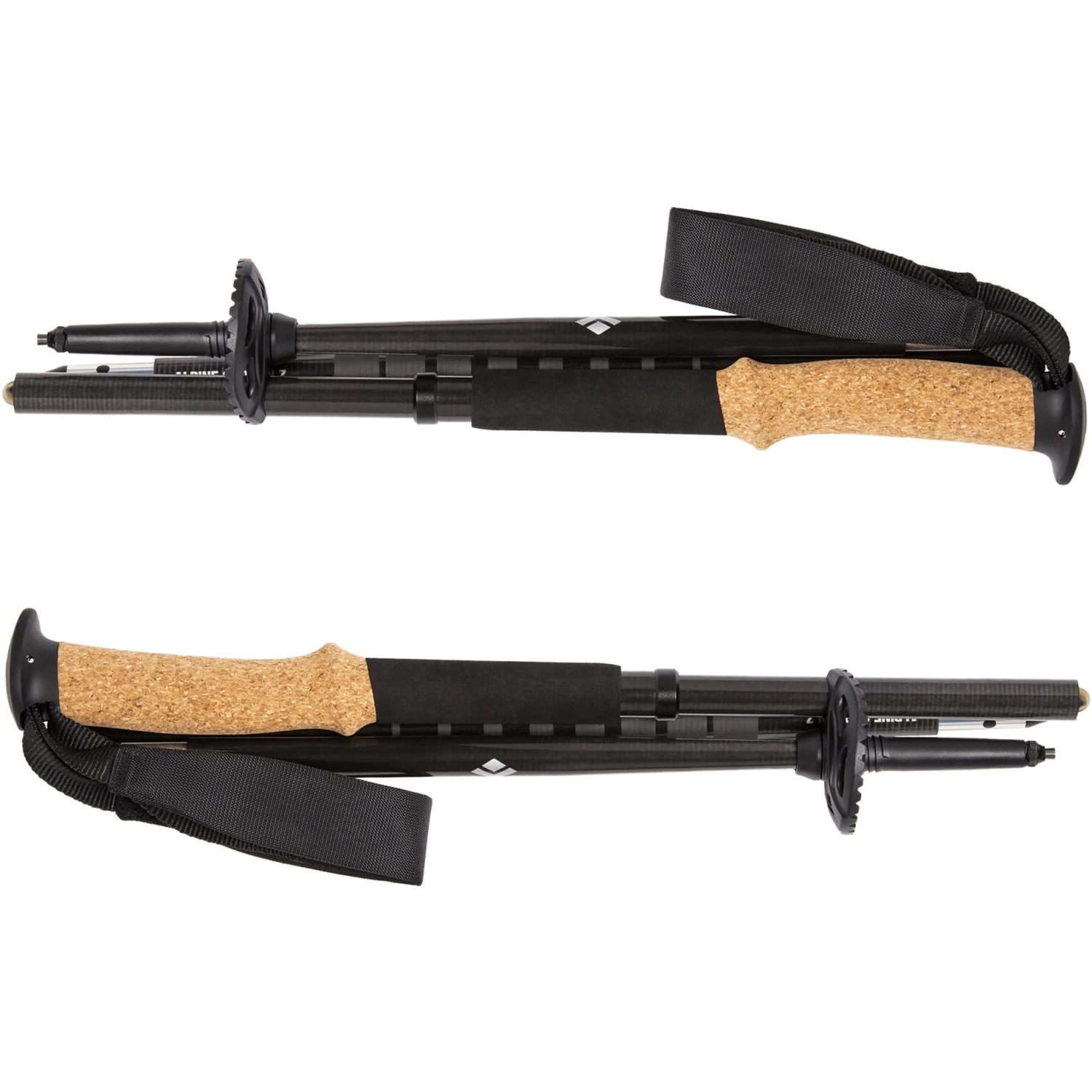 Black Diamond Trekkingstöcke Alpine Carbon Z, Fitnessgerät (schwarz, 1 Paar, 120 Cm) 5 Black Diamond Trekkingstöcke Alpine Carbon Z, Fitnessgerät (schwarz, 1 Paar, 120 Cm) – Bild 3