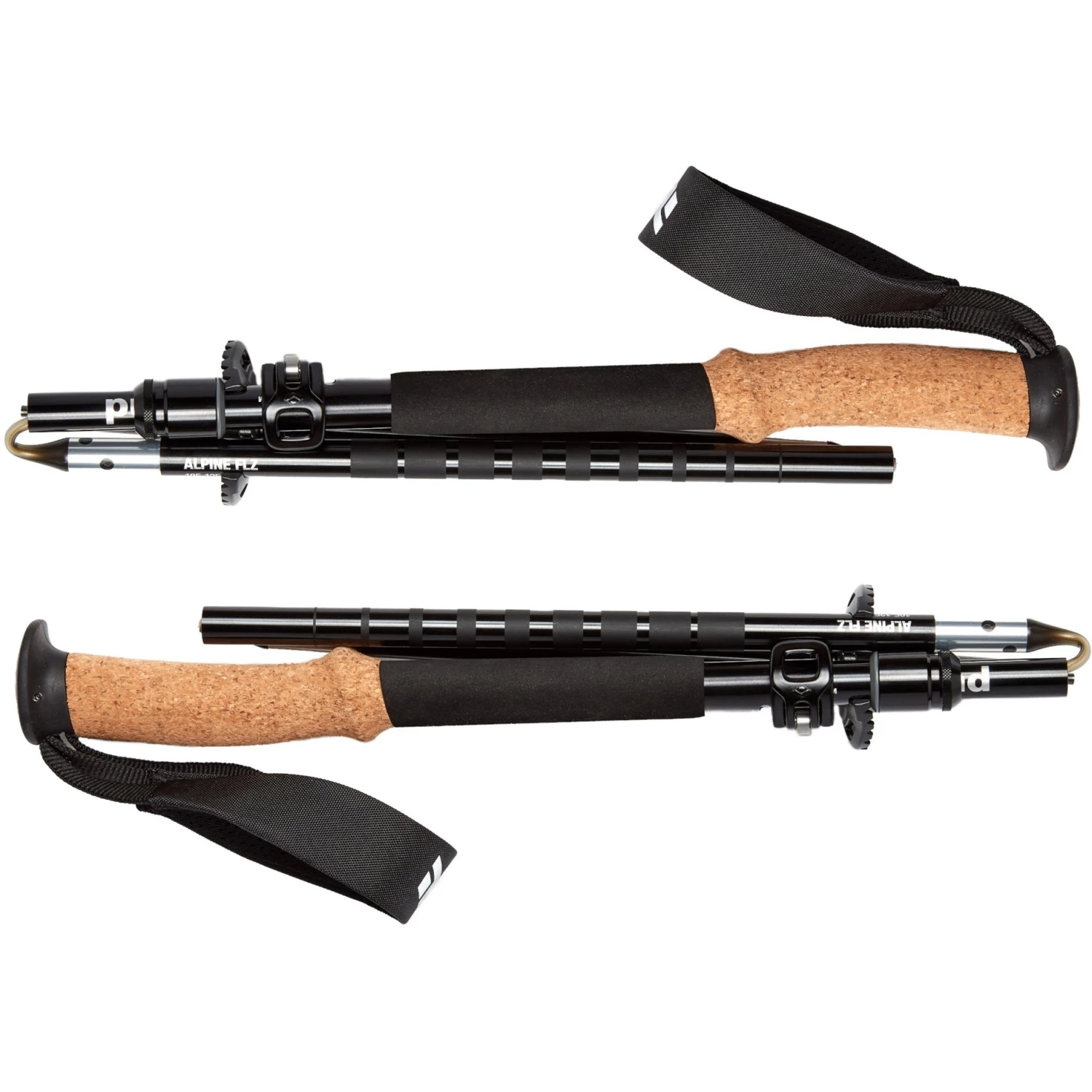 Black Diamond Trekkingstöcke Alpine FLZ, Fitnessgerät (schwarz, 1 Paar, 95-110 Cm) 5 Black Diamond Trekkingstöcke Alpine FLZ, Fitnessgerät (schwarz, 1 Paar, 95-110 Cm) – Bild 3