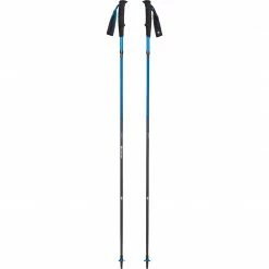 Black Diamond Trekkingstöcke Distance Carbon Z, Fitnessgerät (blau, 1 Paar, 125 Cm)