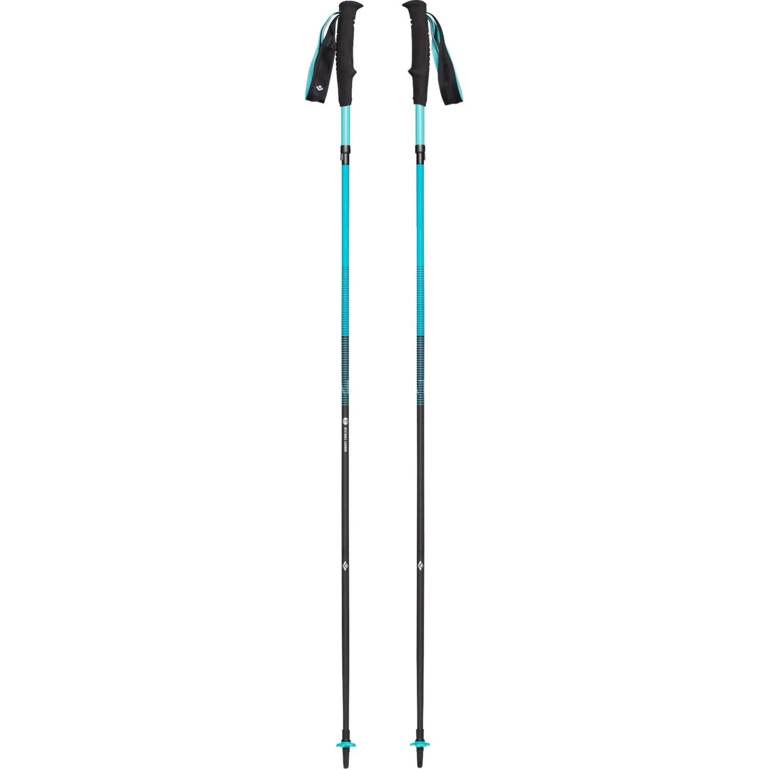 Black Diamond Trekkingstöcke Distance Carbon Z, Fitnessgerät (türkis, 1 Paar, 105 Cm) 3 Black Diamond Trekkingstöcke Distance Carbon Z, Fitnessgerät (türkis, 1 Paar, 105 Cm)
