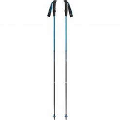 Black Diamond Trekkingstöcke Distance Carbon, Fitnessgerät (blau, 1 Paar, 100 Cm)