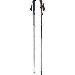 Black Diamond Trekkingstöcke Distance FLZ, Fitnessgerät (grau, 1 Paar, 110 Cm)