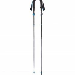 Black Diamond Trekkingstöcke Distance FLZ, Fitnessgerät (grau, 1 Paar, 140 Cm)