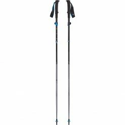Black Diamond Trekkingstöcke Distance FLZ, Fitnessgerät (grau, 1 Paar, 125 Cm)