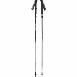 Spielzeug Black Diamond Trekkingstöcke Distance Z, Fitnessgerät (silber/schwarz, 1 Paar, 105 Cm)