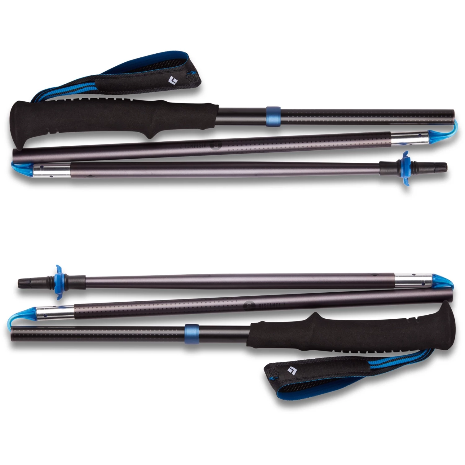 Black Diamond Trekkingstöcke Distance Z, Fitnessgerät (grau, 1 Paar, 110 Cm) 5 Black Diamond Trekkingstöcke Distance Z, Fitnessgerät (grau, 1 Paar, 110 Cm) – Bild 3