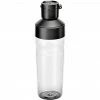 Vakuumierer Bosch Vakuum-2Go-Flasche, Trinkflasche (transparent/schwarz, 500ml)