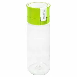 Trinkflaschen Brita Fill&go Vital "fresh Lime" 0,6 Liter, Trinkflasche (transparent/limette, Mit Wasserfilter)