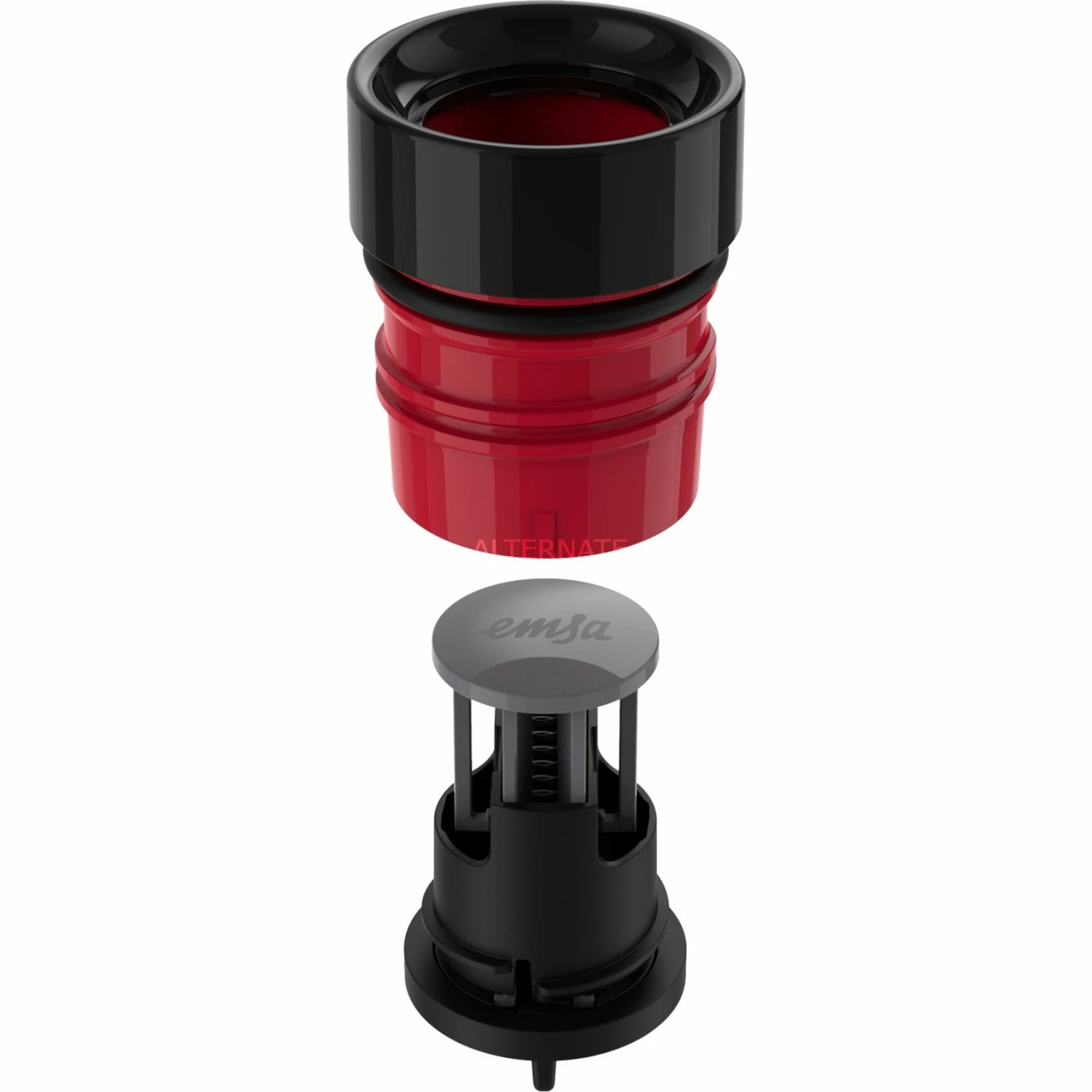 Trinkflaschen Emsa BLUDROP Sleeve Isoliertrinkflasche 0,7 Liter, Thermosflasche (petrol, Edelstahl, Silikonmanschette) 5 Trinkflaschen Emsa BLUDROP Sleeve Isoliertrinkflasche 0,7 Liter, Thermosflasche (petrol, Edelstahl, Silikonmanschette) – Bild 4