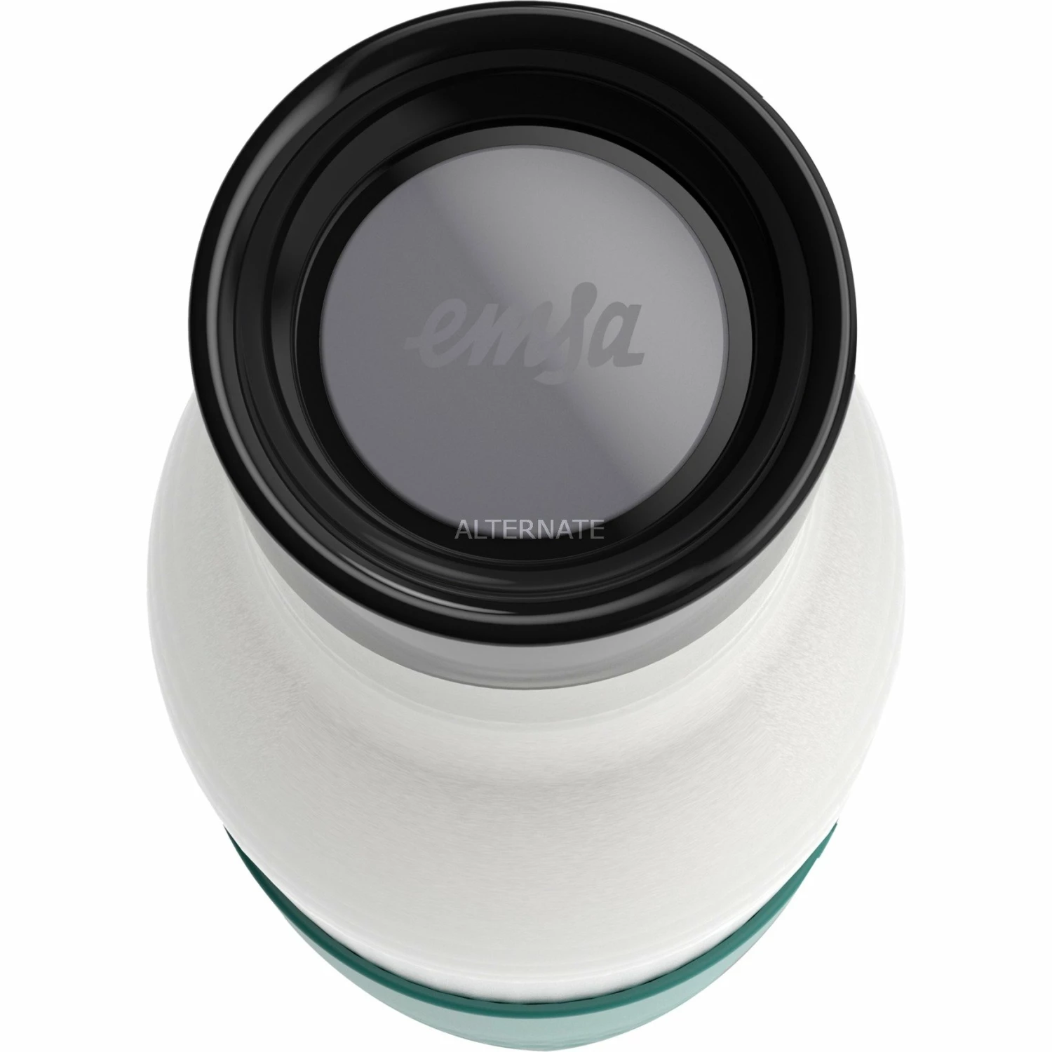 Trinkflaschen Emsa BLUDROP Sleeve Isoliertrinkflasche 0,7 Liter, Thermosflasche (petrol, Edelstahl, Silikonmanschette) 6 Trinkflaschen Emsa BLUDROP Sleeve Isoliertrinkflasche 0,7 Liter, Thermosflasche (petrol, Edelstahl, Silikonmanschette) – Bild 5