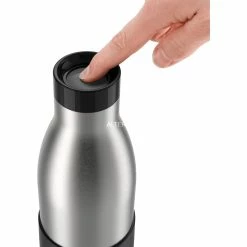 Trinkflaschen Emsa BLUDROP Sleeve Isoliertrinkflasche 0,7 Liter, Thermosflasche (schwarz, Edelstahl, Silikonmanschette) -Outdoor Ausrüstung Verkäufe Emsa BLUDROP Sleeve Isoliertrinkflasche 0 7 Liter Thermosflasche@@1831718 5