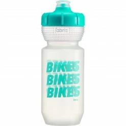 Trinkflaschen Fabric Gripper Trinkflasche BIKES BIKES BIKES, 600ml (mint/transparent)