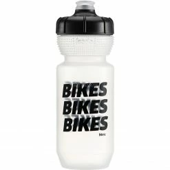 Trinkflaschen Fabric Gripper Trinkflasche BIKES BIKES BIKES, 600ml (schwarz/transparent)