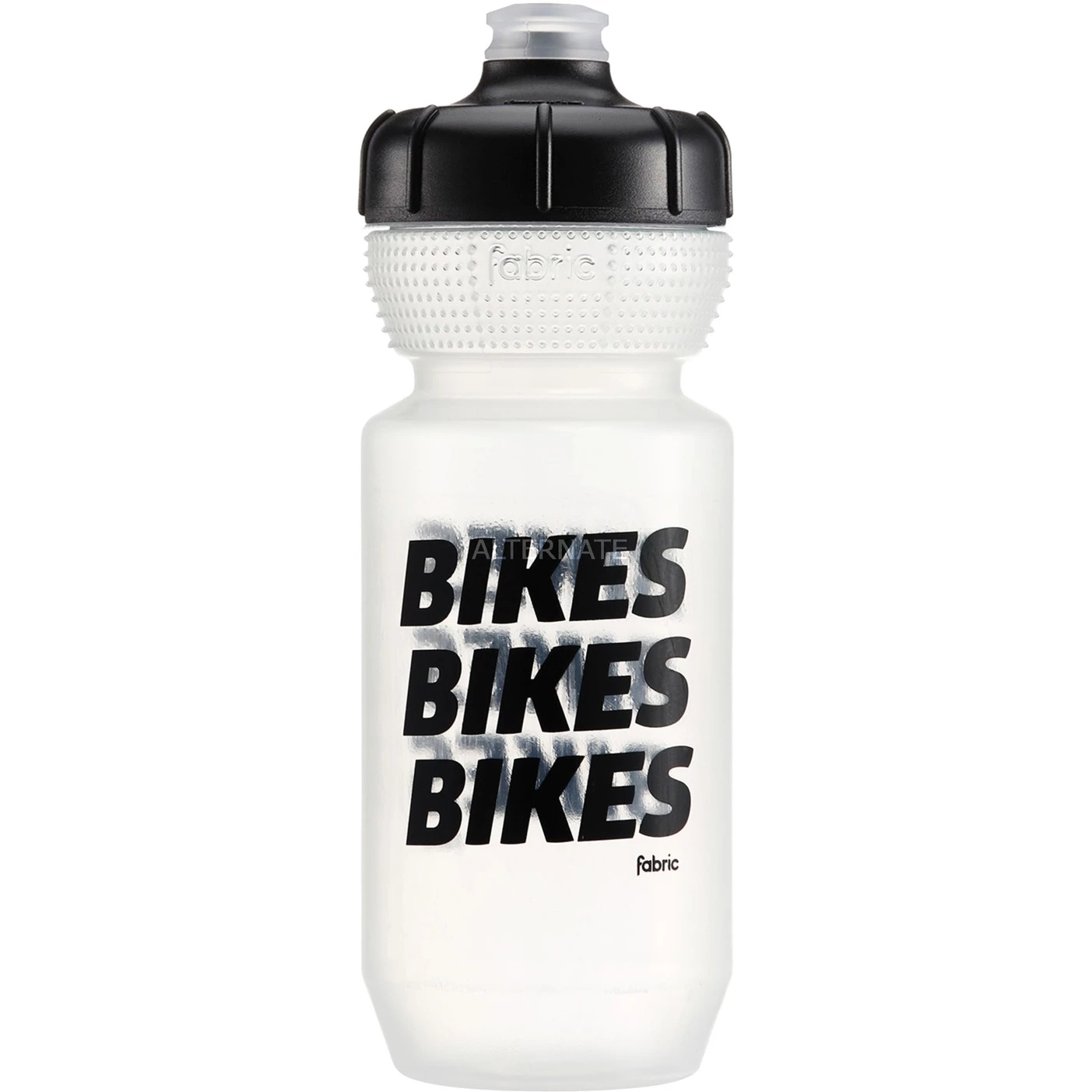 Trinkflaschen Fabric Gripper Trinkflasche BIKES BIKES BIKES, 600ml (schwarz/transparent) 3 Trinkflaschen Fabric Gripper Trinkflasche BIKES BIKES BIKES, 600ml (schwarz/transparent)