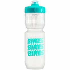 Trinkflaschen Fabric Gripper Trinkflasche BIKES BIKES BIKES, 750ml (mint/transparent)