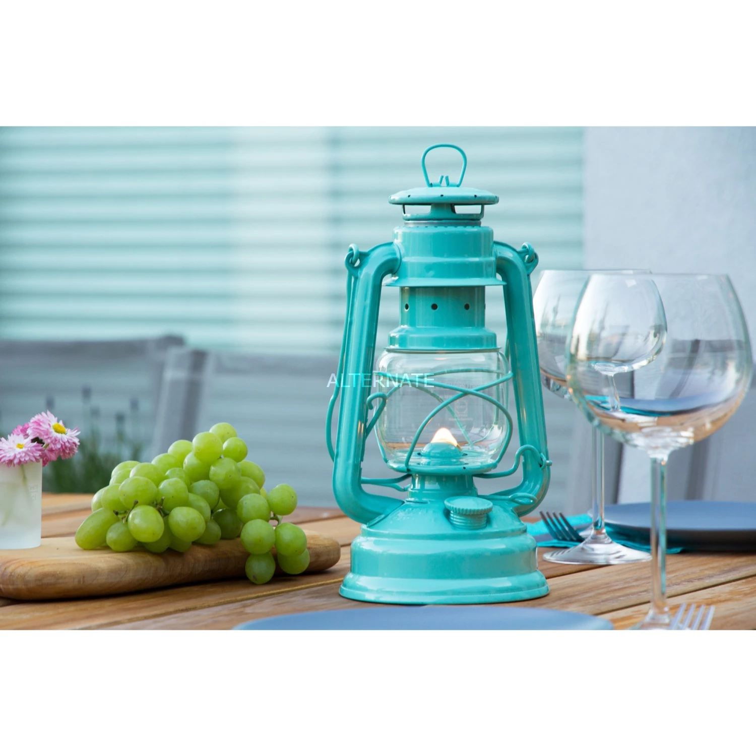 Outdoor Lampen Feuerhand Sturmlaterne Baby Special 276 (lichtgrün) 4 Outdoor Lampen Feuerhand Sturmlaterne Baby Special 276 (lichtgrün) – Bild 2