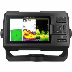 GPS Geräte Garmin STRIKER Vivid 5cv, Fishfinder, Ortungsgerät (schwarz, Ohne Geber)