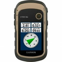 GPS Geräte Garmin ETrex 32x, Navigationssystem (schwarz/beige, Europa)
