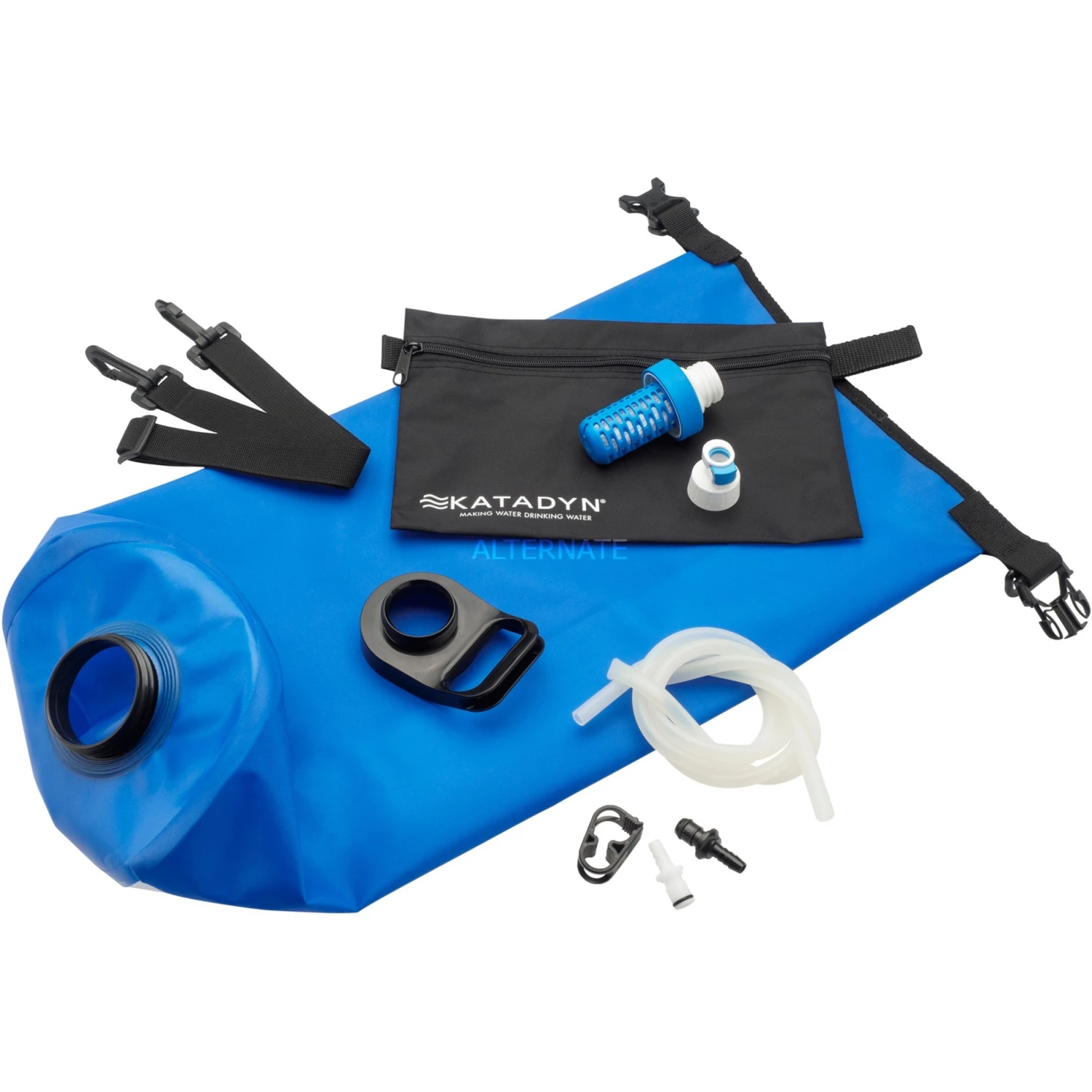 Wasseraufbereitung Katadyn Trinkbeutel BeFree Filtersystem 10,0L Gravity, Wasserbehälter (transparent/blau) – Bild 3