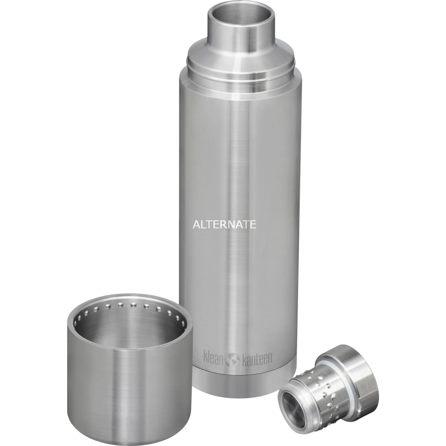 Trinkflaschen Klean Kanteen Thermosflasche TKPro-BS Vakuumisoliert, 1.000ml (edelstahl (gebürstet), Mit Pour Through Cap) 5 Trinkflaschen Klean Kanteen Thermosflasche TKPro-BS Vakuumisoliert, 1.000ml (edelstahl (gebürstet), Mit Pour Through Cap) – Bild 3