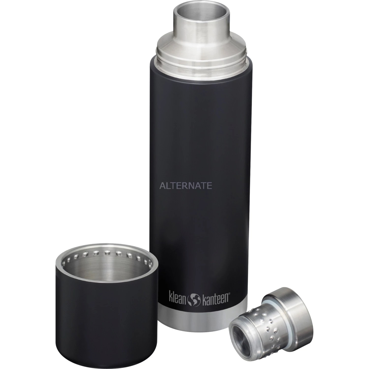 Trinkflaschen Klean Kanteen Thermosflasche TKPro-SB Vakuumisoliert, 1.000ml (schwarz (matt), Mit Pour Through Cap) 5 Trinkflaschen Klean Kanteen Thermosflasche TKPro-SB Vakuumisoliert, 1.000ml (schwarz (matt), Mit Pour Through Cap) – Bild 3