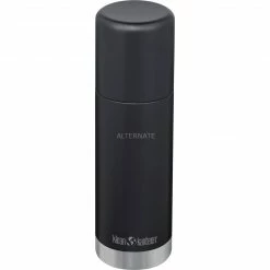 Trinkflaschen Klean Kanteen Thermosflasche TKPro-SB Vakuumisoliert, 500ml (schwarz (matt), Mit Pour Through Cap)