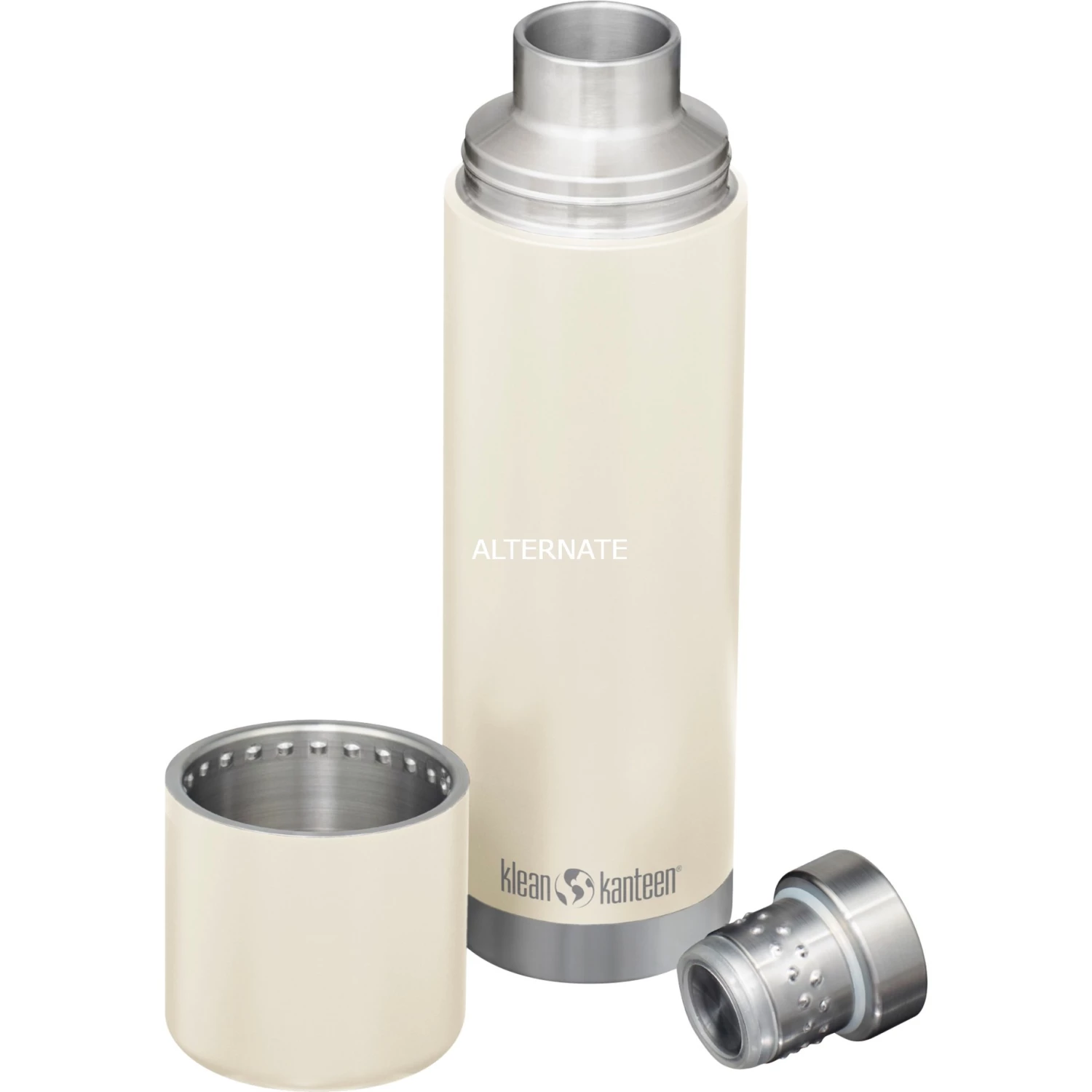 Trinkflaschen Klean Kanteen Thermosflasche TKPro-TF Vakuumisoliert, 1.000ml (weiß, Mit Pour Through Cap) 5 Trinkflaschen Klean Kanteen Thermosflasche TKPro-TF Vakuumisoliert, 1.000ml (weiß, Mit Pour Through Cap) – Bild 3
