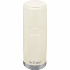 Trinkflaschen Klean Kanteen Thermosflasche TKPro-TF Vakuumisoliert, 750ml (weiß, Mit Pour Through Cap)