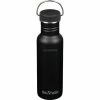 Trinkflaschen Klean Kanteen Trinkflasche Classic 800ml (schwarz (matt), Mit Schwarzem Loop Cap) -Outdoor Ausrüstung Verkäufe Klean Kanteen Trinkflasche Classic 800ml@@1810284