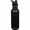 Trinkflaschen Klean Kanteen Trinkflasche Classic 800ml (schwarz (matt), Mit Schwarzem SPORT CAP) 2 Trinkflaschen Klean Kanteen Trinkflasche Classic 800ml (schwarz (matt), Mit Schwarzem SPORT CAP) -Outdoor Ausrüstung Verkäufe Klean Kanteen Trinkflasche Classic 800ml@@1810308