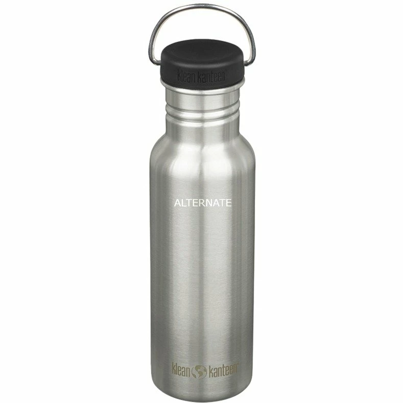 Trinkflaschen Klean Kanteen Trinkflasche Classic Narrow 532ml (edelstahl (gebürstet), Mit Schwarzem Loop Cap) 3 Trinkflaschen Klean Kanteen Trinkflasche Classic Narrow 532ml (edelstahl (gebürstet), Mit Schwarzem Loop Cap)