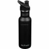 Trinkflaschen Klean Kanteen Trinkflasche Classic Narrow 532ml (schwarz (matt), Mit Schwarzem Sport Cap)