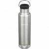 Trinkflaschen Klean Kanteen Trinkflasche Classic VI Vakuumisoliert, 592ml (edelstahl (gebürstet), Mit Schwarzer Loop Cap) -Outdoor Ausrüstung Verkäufe Klean Kanteen Trinkflasche Classic VI vakuumisoliert 592ml@@1810318