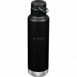 Trinkflaschen Klean Kanteen Trinkflasche Classic VI Vakuumisoliert, 592ml (schwarz (matt), Mit Schwarzer Loop Cap)