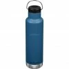 Trinkflaschen Klean Kanteen Trinkflasche Classic VI Vakuumisoliert, 592ml (dunkelblau, Mit Schwarzer Loop Cap)
