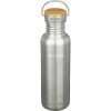 Trinkflaschen Klean Kanteen Trinkflasche Reflect, 800ml (edelstahl (gebürstet), Mit Bamboo Cap)