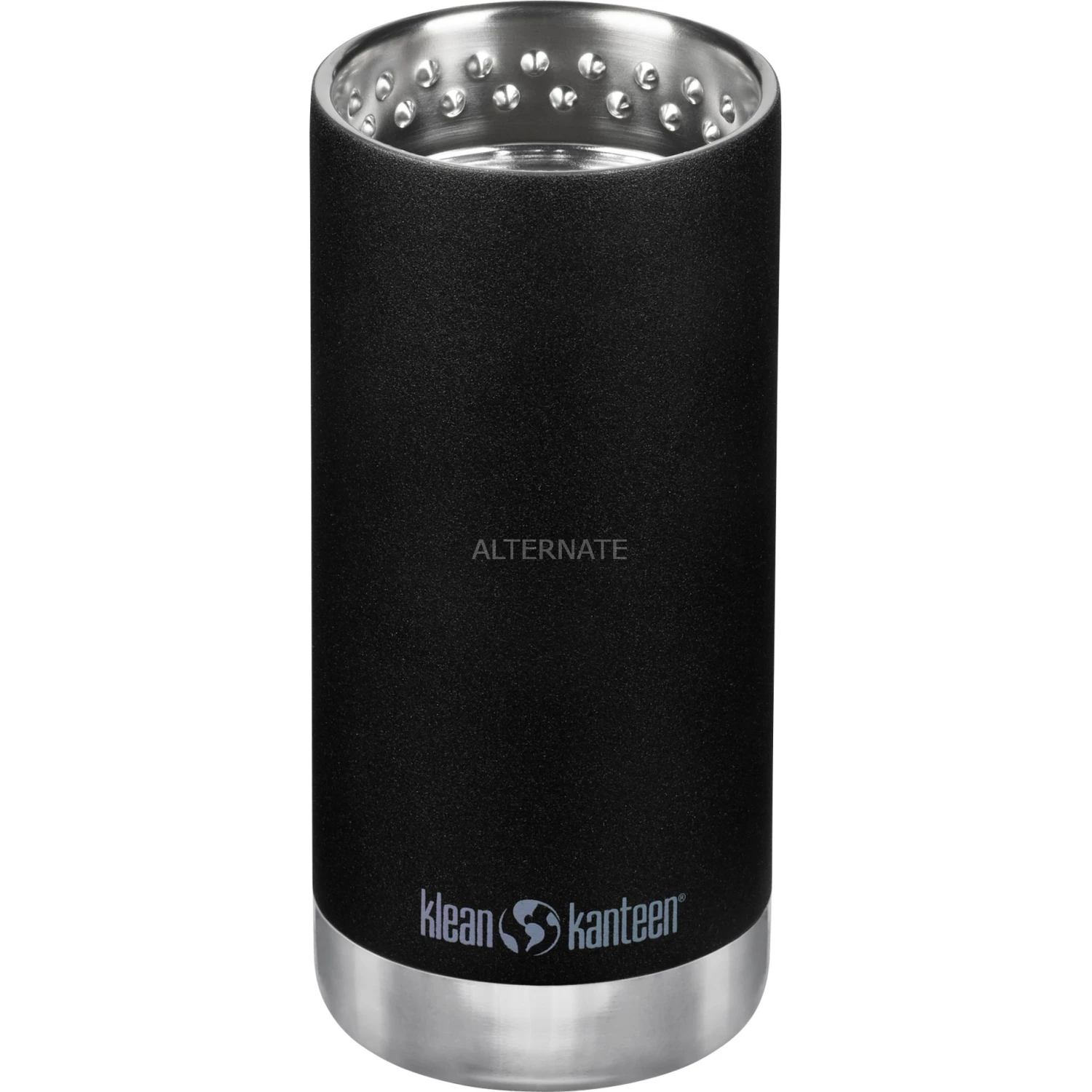 Trinkflaschen Klean Kanteen Trinkflasche TKWide VI Vakuumisoliert, 355ml (schwarz (matt), Mit Schwarzer Café Cap) 4 Trinkflaschen Klean Kanteen Trinkflasche TKWide VI Vakuumisoliert, 355ml (schwarz (matt), Mit Schwarzer Café Cap) – Bild 2