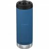 Trinkflaschen Klean Kanteen Trinkflasche TKWide VI Vakuumisoliert, 473ml (blau, Mit Schwarzer Café Cap) 2 Trinkflaschen Klean Kanteen Trinkflasche TKWide VI Vakuumisoliert, 473ml (blau, Mit Schwarzer Café Cap) -Outdoor Ausrüstung Verkäufe Klean Kanteen Trinkflasche TKWide VI vakuumisoliert 473ml@@1810361