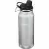 Trinkflaschen Klean Kanteen Trinkflasche TKWide VI Vakuumisoliert, 946ml (edelstahl (gebürstet), Mit Schwarzer Chug Cap) -Outdoor Ausrüstung Verkäufe Klean Kanteen Trinkflasche TKWide VI vakuumisoliert 946ml@@1810467