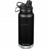 Trinkflaschen Klean Kanteen Trinkflasche TKWide VI Vakuumisoliert, 946ml (schwarz (matt), Mit Schwarzer Chug Cap) -Outdoor Ausrüstung Verkäufe Klean Kanteen Trinkflasche TKWide VI vakuumisoliert 946ml@@1810468