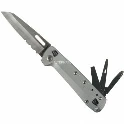 Handwerkzeug Leatherman Multitool FREE K2 (silber, 8 Tools)