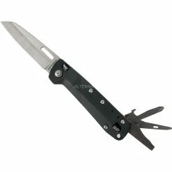 Handwerkzeug Leatherman Multitool FREE K2 (dunkelgrau, 8 Tools)
