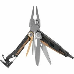 Handwerkzeug Leatherman Multitool MUT (silber/schwarz, 16 Tools, Mit Holster)