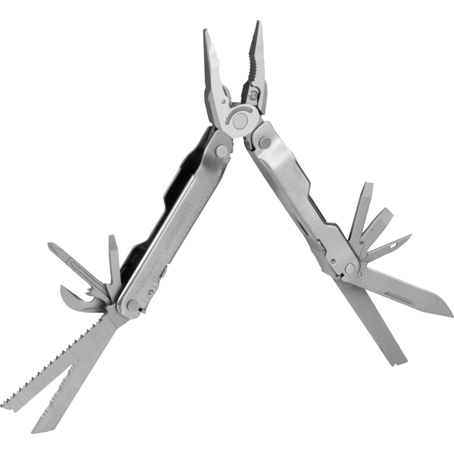 Handwerkzeug Leatherman Multitool Super Tool 300 (edelstahl, 19 Tools, Mit Holster) 4 Handwerkzeug Leatherman Multitool Super Tool 300 (edelstahl, 19 Tools, Mit Holster) – Bild 2