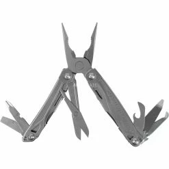 Handwerkzeug Leatherman Multitool WINGMAN (schwarz/silber, 14 Tools)