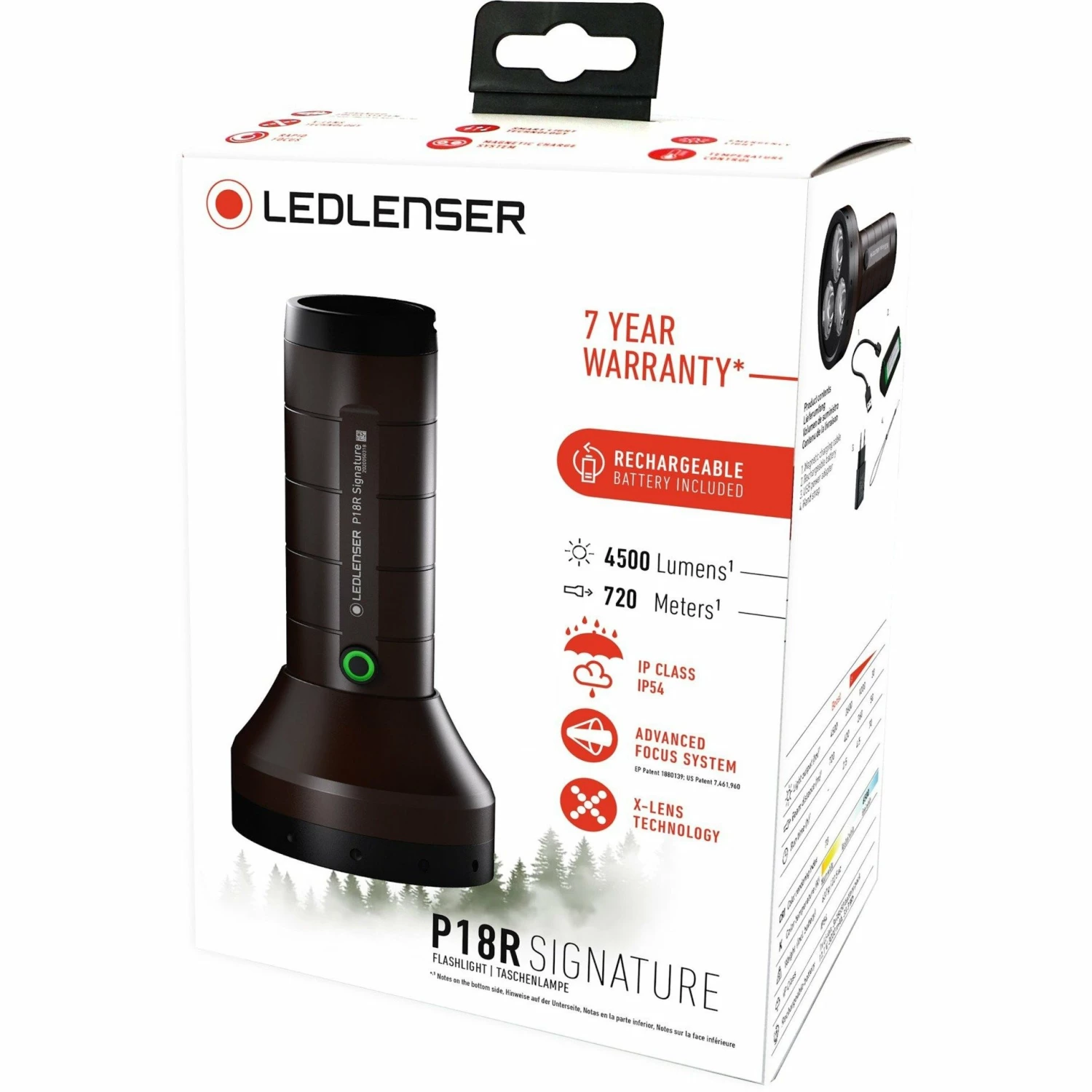 Outdoor Ledlenser P18R Signature, Taschenlampe (schwarz) 5 Outdoor Ledlenser P18R Signature, Taschenlampe (schwarz) – Bild 3