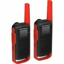 Walkie Talkies Motorola Talkabout T62, Walkie-Talkie (rot/schwarz)