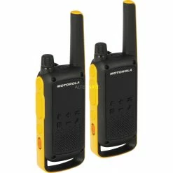 Walkie Talkies Motorola Talkabout T82 Extreme RSM, Walkie-Talkie (schwarz/gelb, 2 Stück)